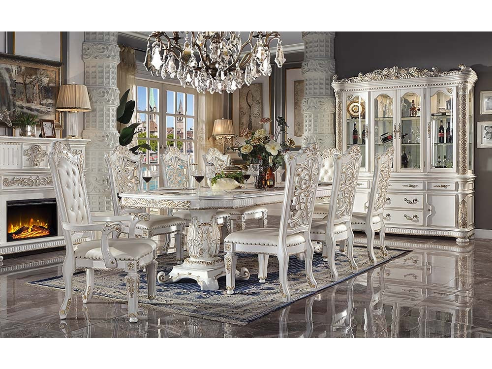 Vendome Pearl Dining Table - Ornate Home