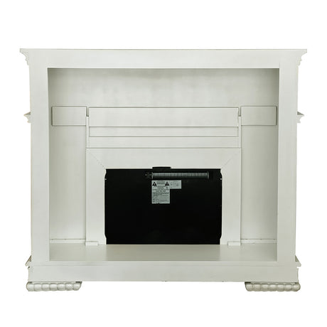 Vendome Pearl Fireplace - Ornate Home
