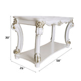 Vendome Pearl Sofa Table - Ornate Home
