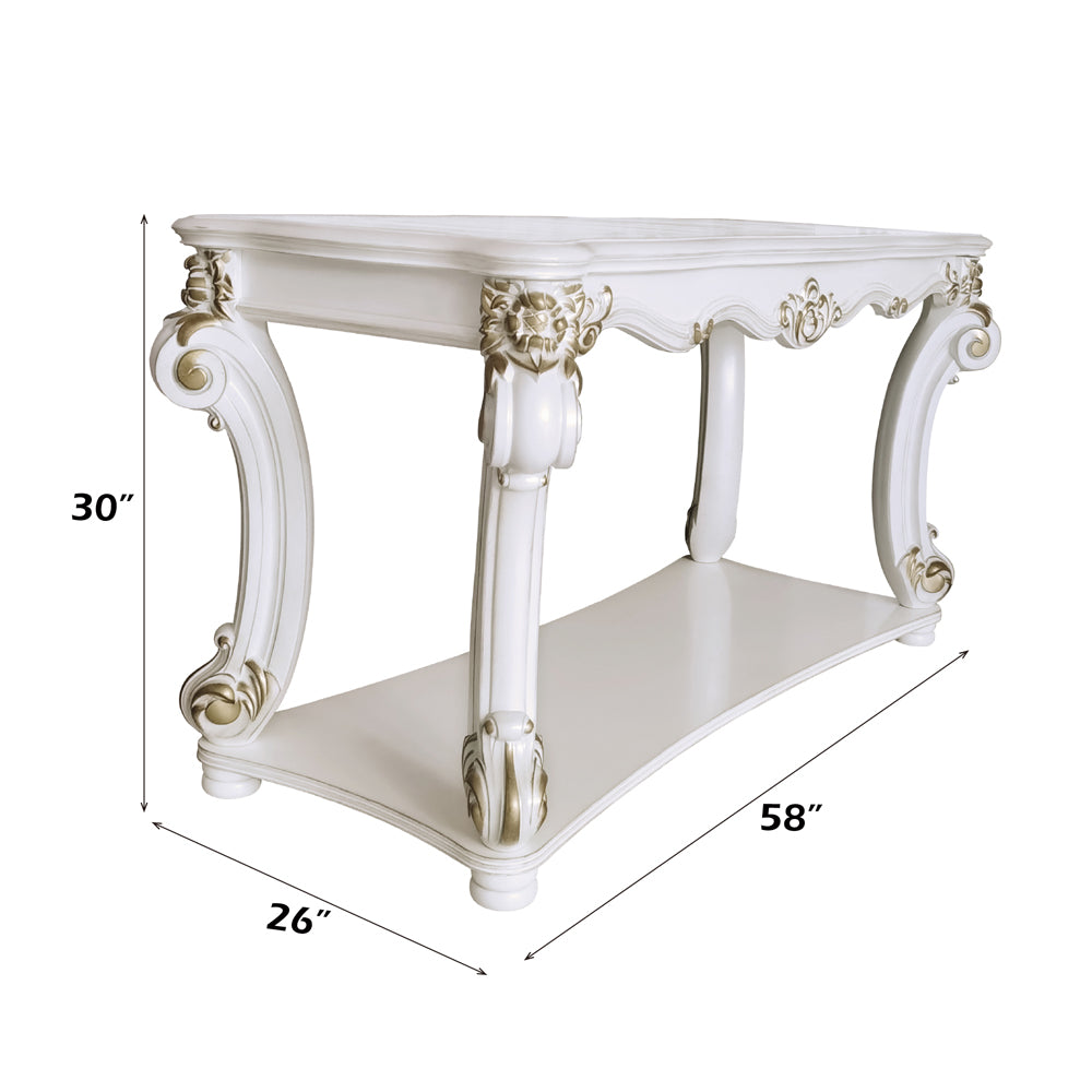 Vendome Pearl Sofa Table - Ornate Home