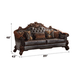 Vendome Sofa in Cherry - Ornate Home