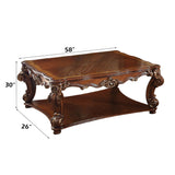 Vendome Square Coffee Table in Cherry - Ornate Home