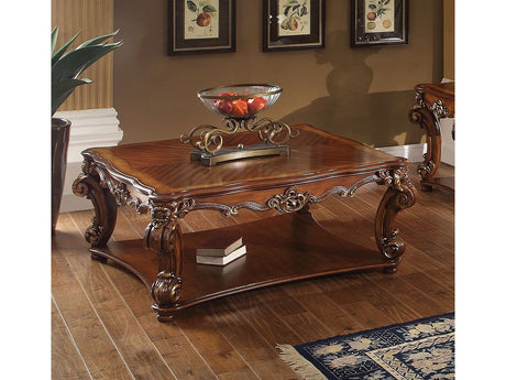 Vendome Square Coffee Table in Cherry - Ornate Home