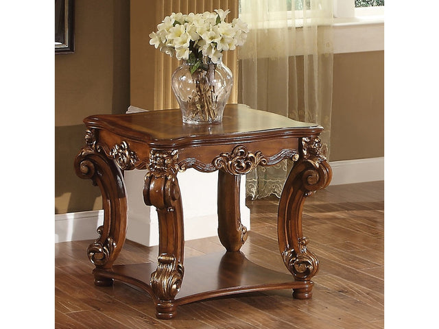 Vendome Square End Table in Cherry - Ornate Home