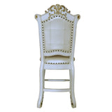 Vendome Synthetic Leather Counter Height Chair (Set of 2) - Ornate Home