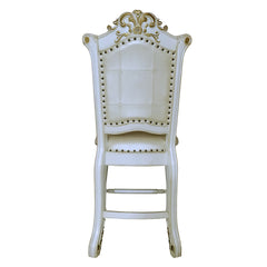 Vendome Synthetic Leather Counter Height Chair (Set of 2) - Ornate Home
