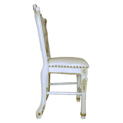Vendome Synthetic Leather Counter Height Chair (Set of 2) - Ornate Home