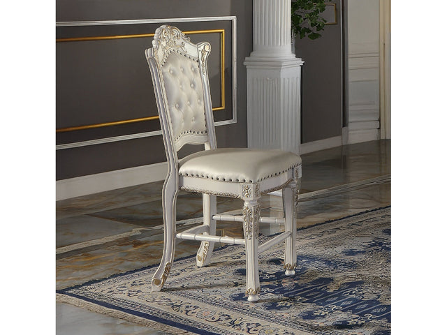 Vendome Synthetic Leather Counter Height Chair (Set of 2) - Ornate Home