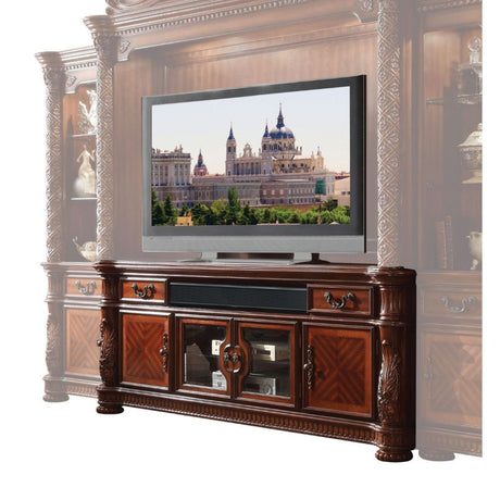 Vendome TV Console in Cherry - Ornate Home