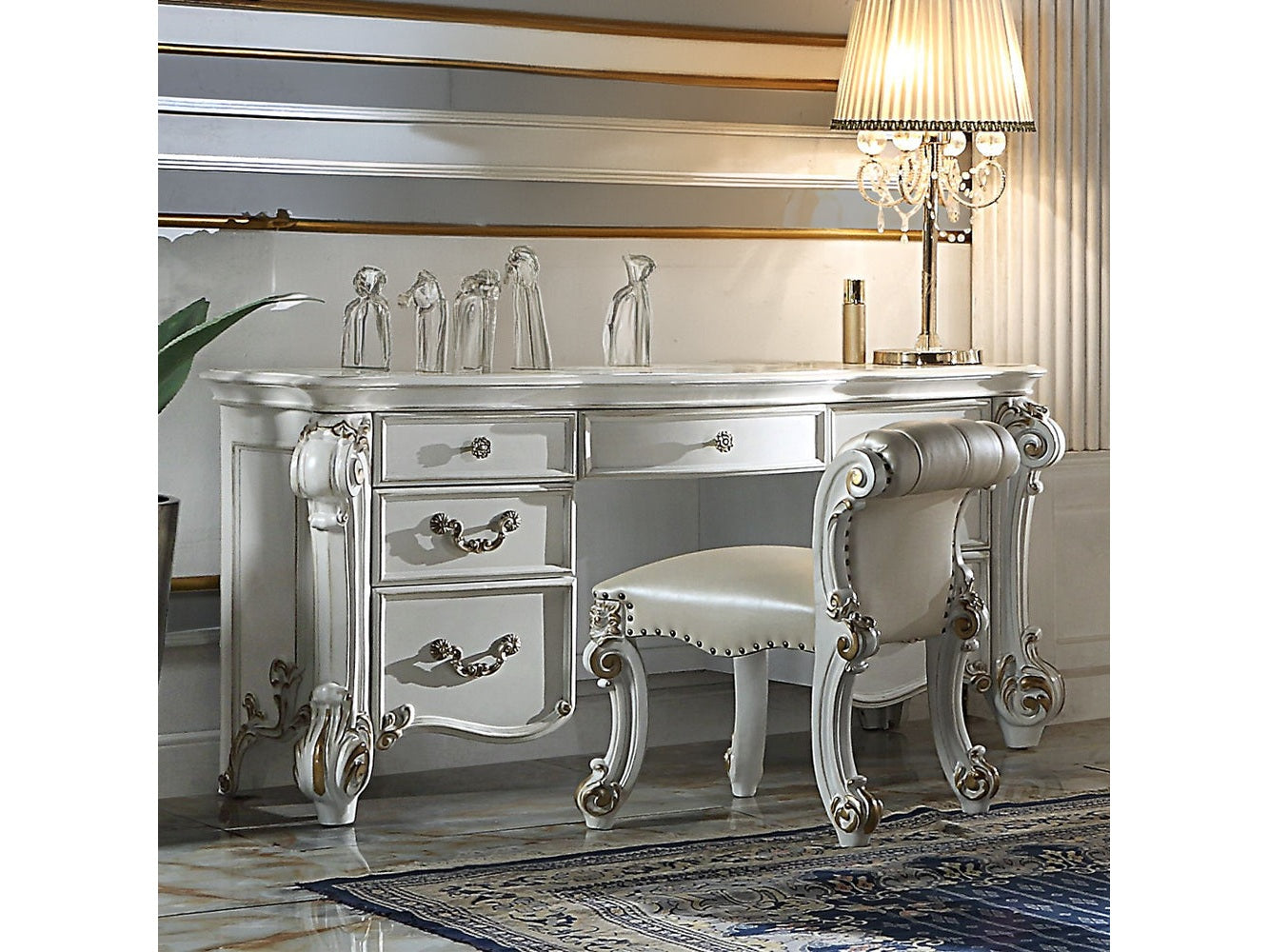 Vendome Vanity Desk - Ornate Home