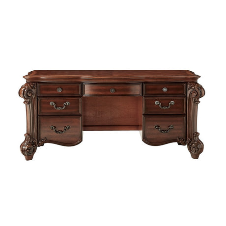 Vendome Vanity Desk in Cherry 22009 - Ornate Home