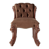 Vendome Vanity Stool in Cherry - Ornate Home