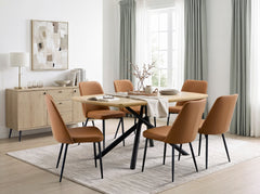 Veneto Brown Side Chair (Set of 2) - Ornate Home