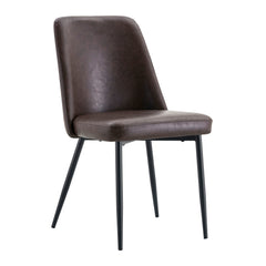 Veneto Dark Brown Side Chair (Set of 2) - Ornate Home