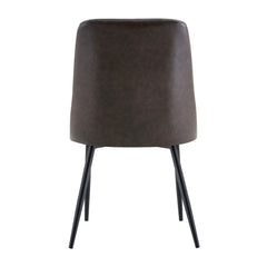 Veneto Dark Brown Side Chair (Set of 2) - Ornate Home