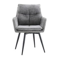 Veneto Gray Arm Chair (Set of 2) - Ornate Home