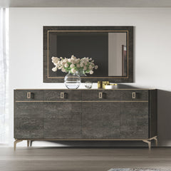 Venezia Gray Accent Mirror - Ornate Home