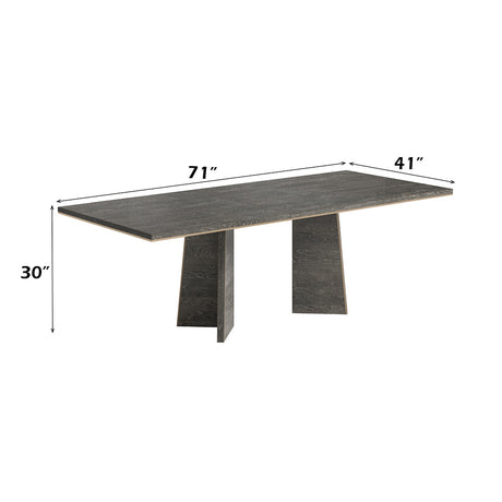 Venezia Gray Dining Table - Ornate Home
