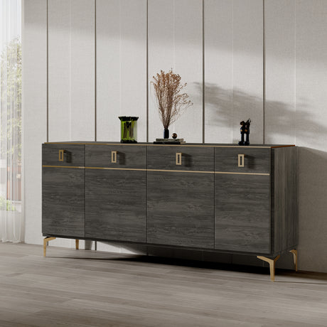 Venezia Gray Server - Ornate Home