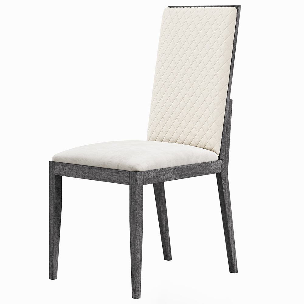 Venezia Gray Side Chair (Set of 2) - Ornate Home