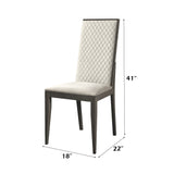 Venezia Gray Side Chair (Set of 2) - Ornate Home