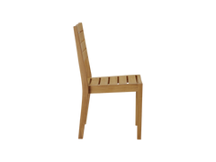 Venice Teak Outdoor Dining Stacking Chair (Set of 2) - Ornate Home