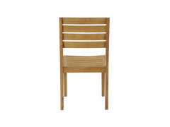Venice Teak Outdoor Dining Stacking Chair (Set of 2) - Ornate Home