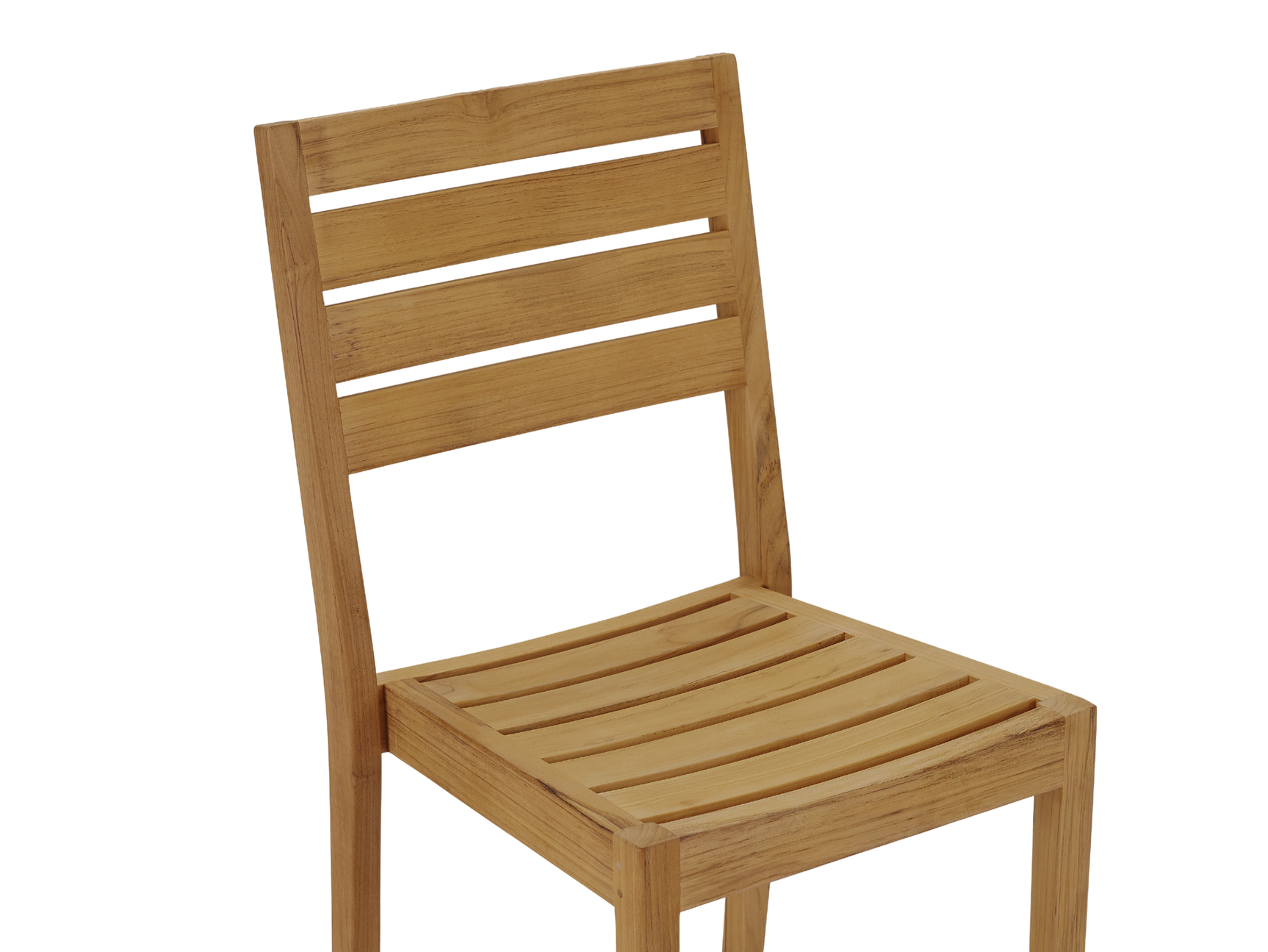 Venice Teak Outdoor Dining Stacking Chair (Set of 2) - Ornate Home