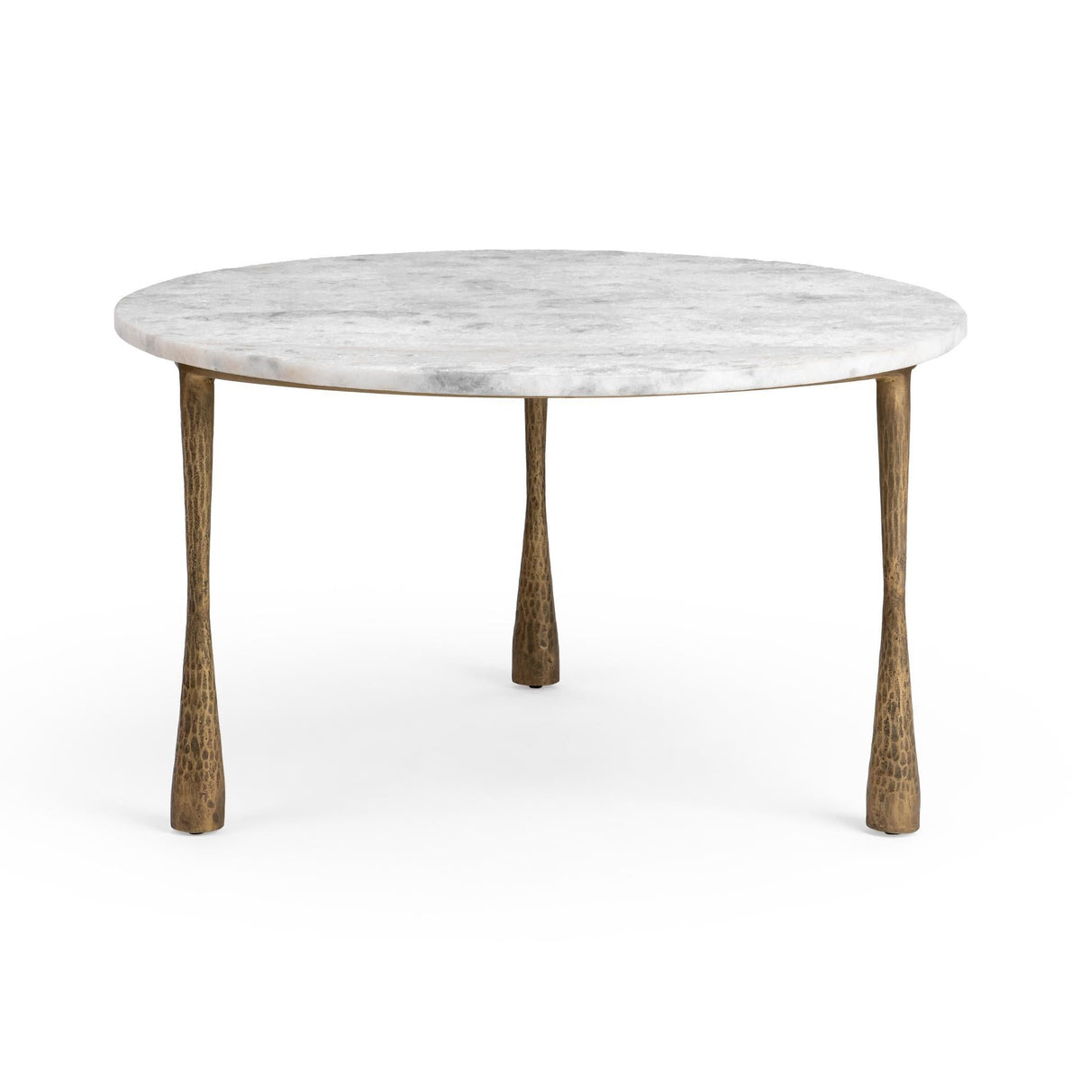 Venicia White Sage 32" Round Coffee Table
