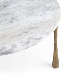 Venicia White Sage 32" Round Coffee Table