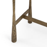 Venicia White Sage 52" Oval Console Table