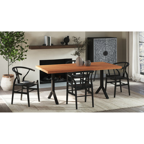 Ventana Black Dining Chair (Set of 2) - Ornate Home