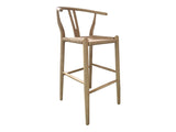 Ventana Natural Counter Stool - Ornate Home