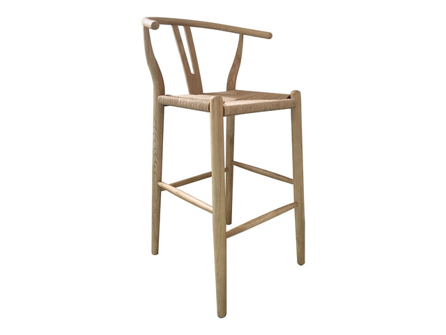 Ventana Natural Counter Stool - Ornate Home