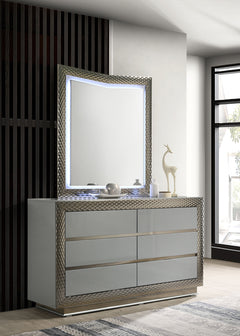 Ventnor Gray Dresser - Ornate Home