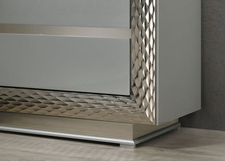 Ventnor Gray Nightstand - Ornate Home