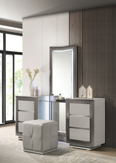 Ventnor Gray Vanity - Ornate Home