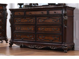 Ventresca Dark Cherry Dresser - Ornate Home