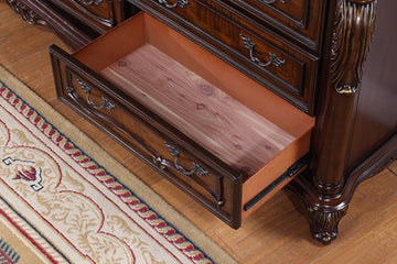 Ventresca Dark Cherry Dresser - Ornate Home