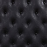 Ventresca Dark Cherry Leatherette E.King Bed - Ornate Home