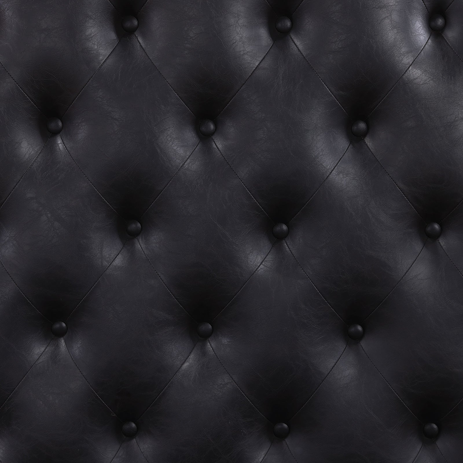 Ventresca Dark Cherry Leatherette E.King Bed - Ornate Home