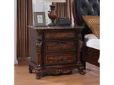 Ventresca Dark Cherry Nightstand - Ornate Home