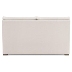 Ventura Aged Grey - Cerused Armless Loveseat - Ornate Home
