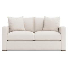 Ventura Aged Grey - Cerused Loveseat - Ornate Home