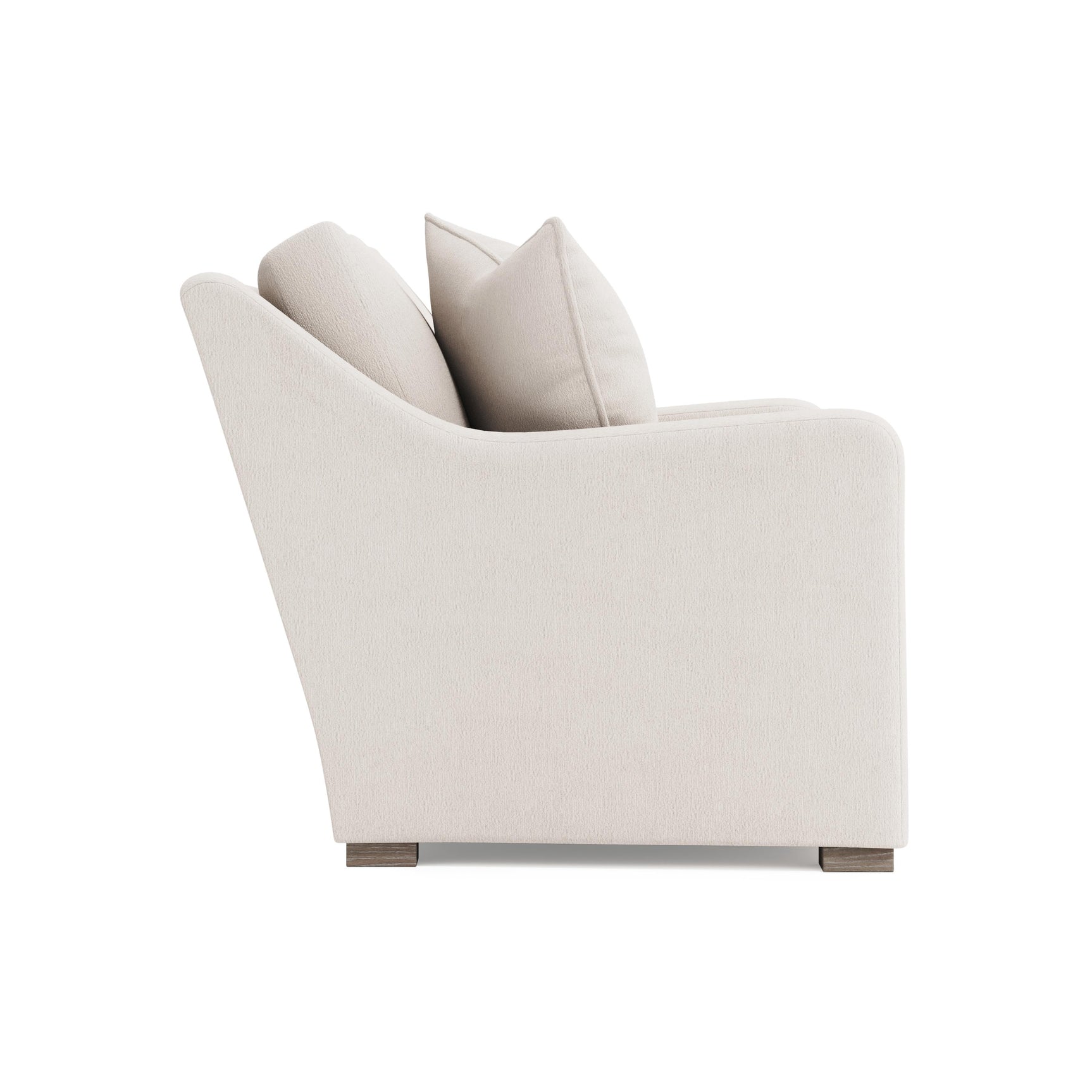 Ventura Aged Grey - Cerused Loveseat - Ornate Home