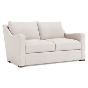 Ventura Aged Grey - Cerused Loveseat Without Pillows - Ornate Home