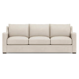 Ventura Aged Grey - Cerused Sofa Without Pillows - Ornate Home