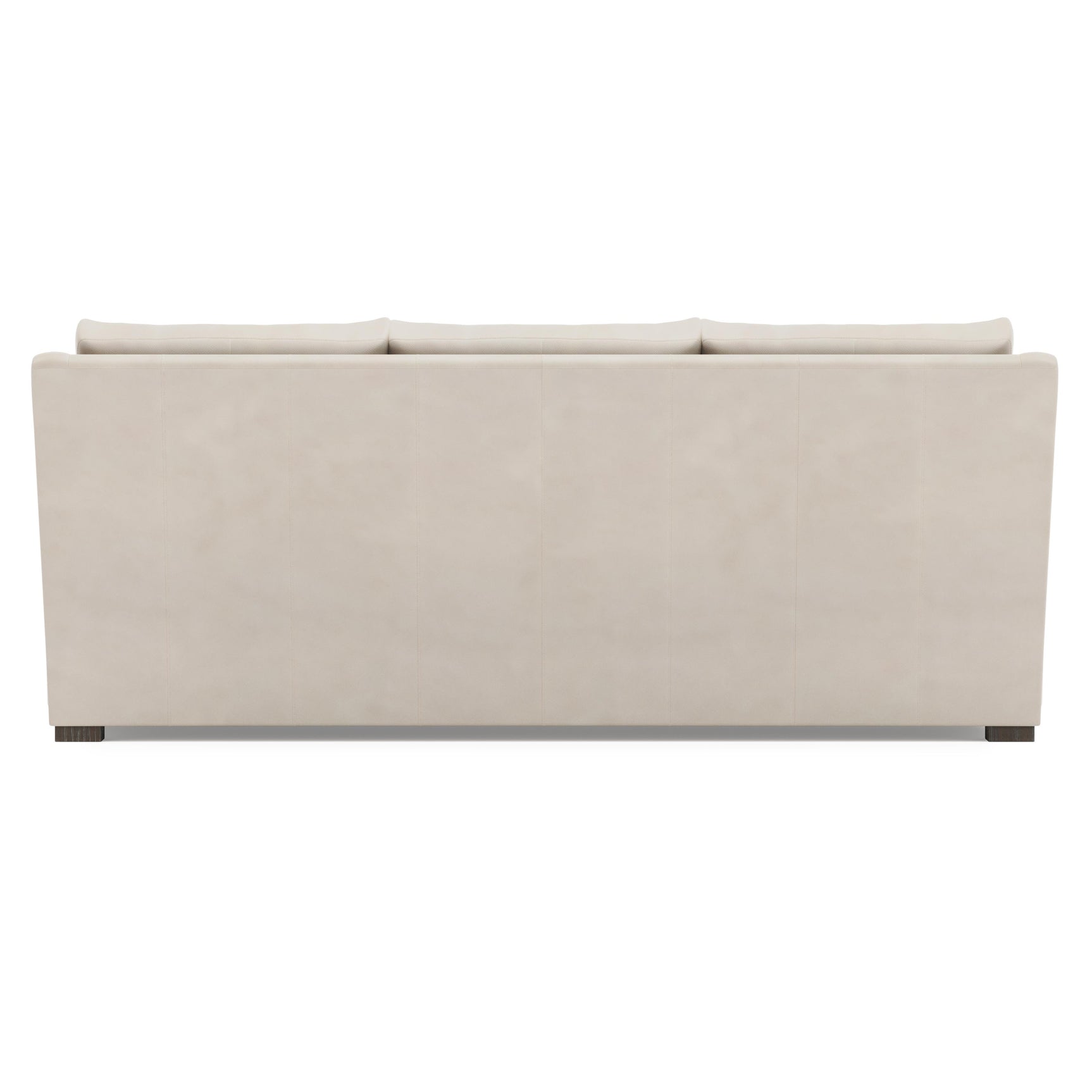 Ventura Aged Grey - Cerused Sofa Without Pillows - Ornate Home