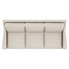 Ventura Aged Grey - Cerused Sofa Without Pillows - Ornate Home