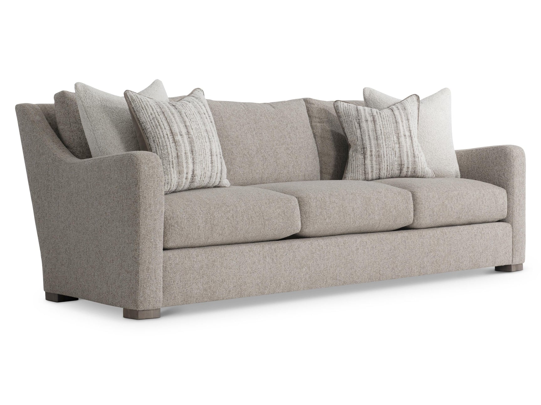 Ventura Beige/Tan Fabric Sofa - Ornate Home